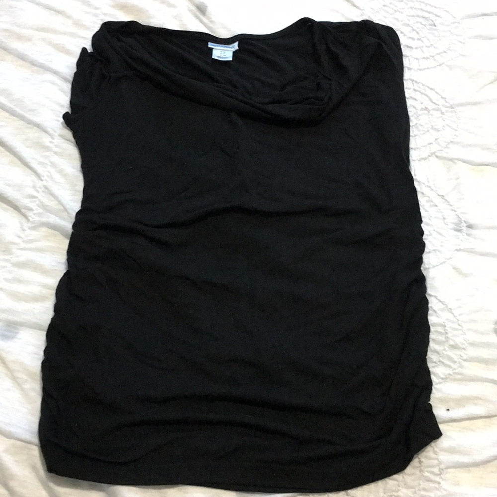Black mother hood top size small